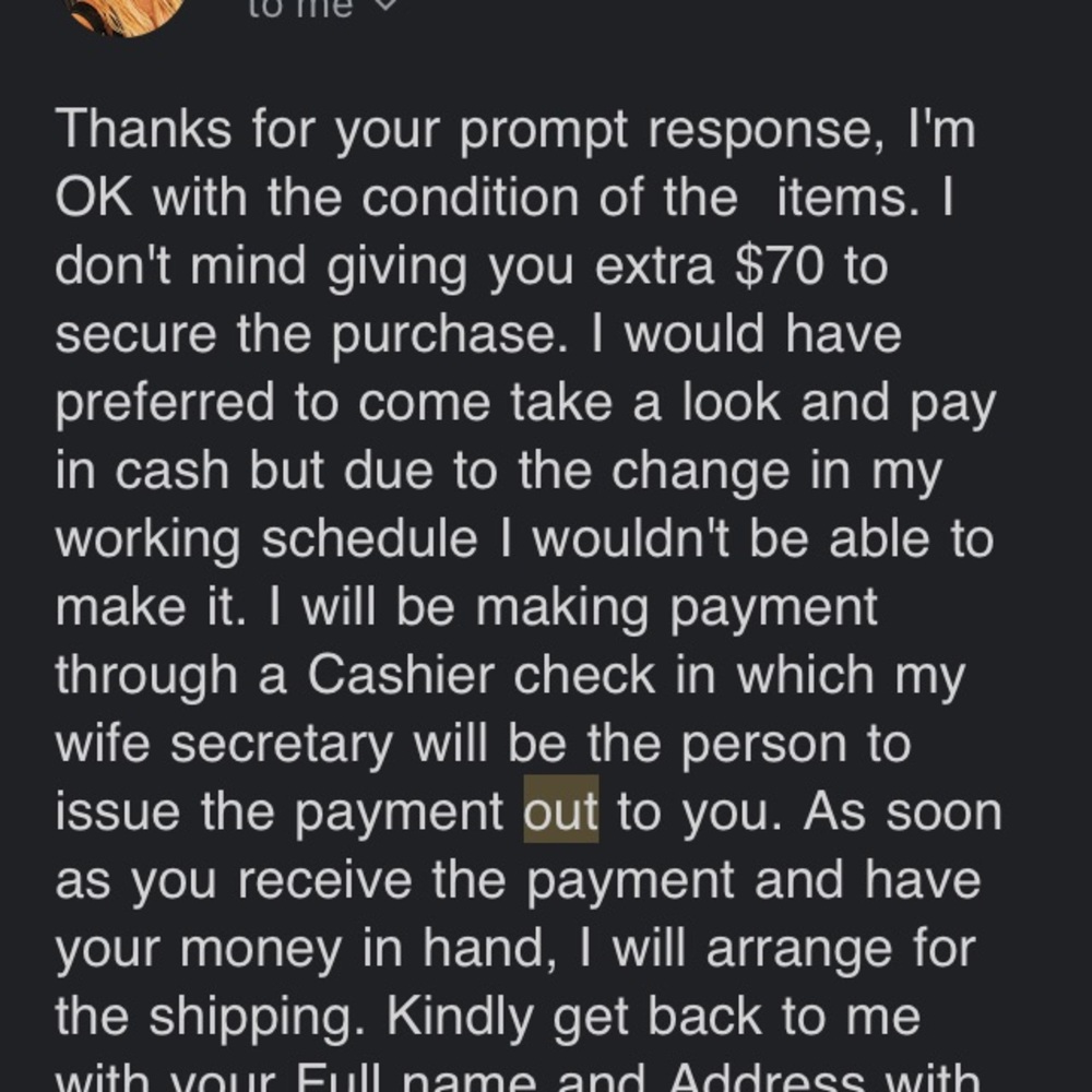 Scam?!
